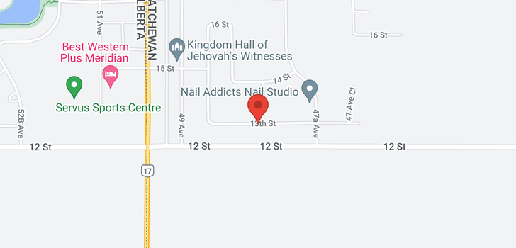 map of 4715 13TH STREET
